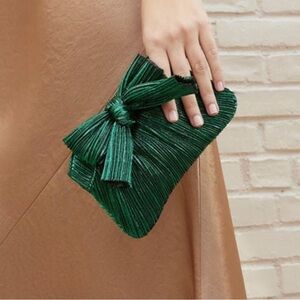Loeffler Randall Rayne Green Clutch Bag